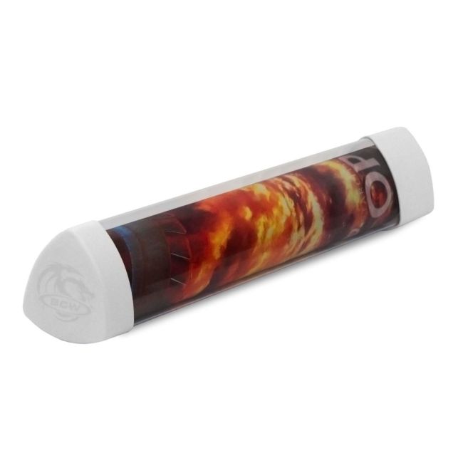 Playmat Tube with Dice Cap - White