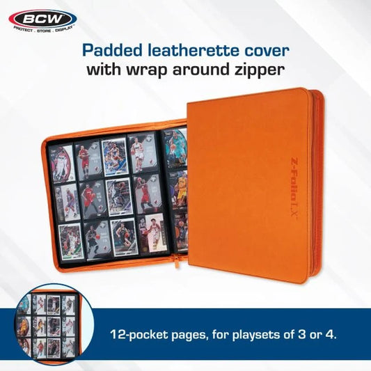 Z-Folio 12-Pocket LX Album - Orange