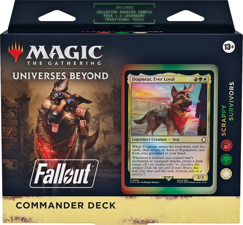 Fallout Commander Deck - Scrappy Survivors