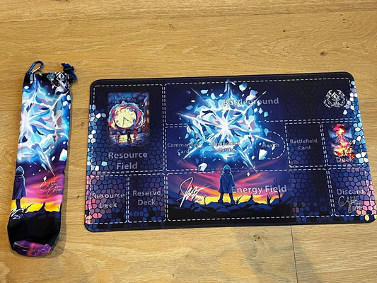Art by Frozen Collector Set - Limited Edition Qty 200 Playmat w/bag- Grided