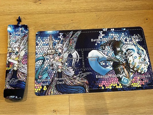 Art by Themagiaisot Collector Set - Limited Edition Qty 200 Playmat w/bag- Grided