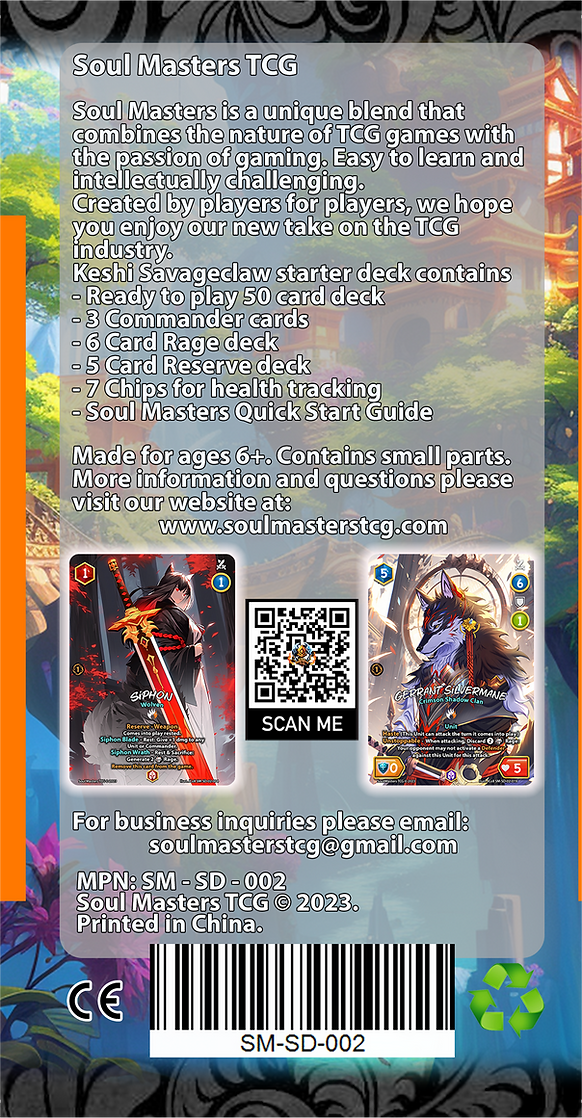 Starter Deck - Keshi Savageclaw