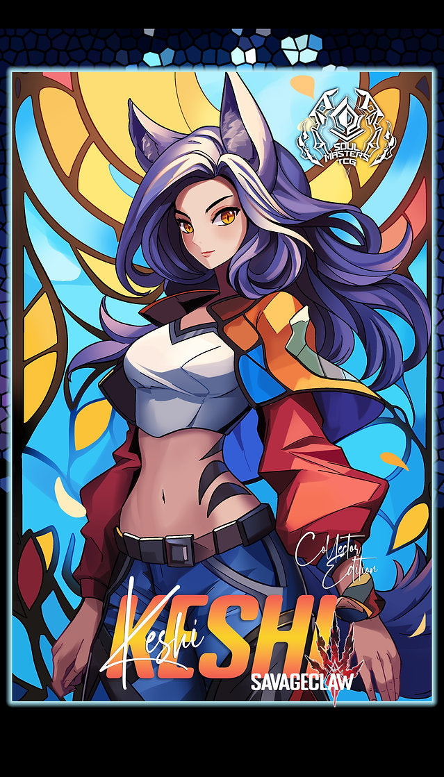 Keshi Collector Set - Limited Edition Qty 200 Playmat w/bag- Grided
