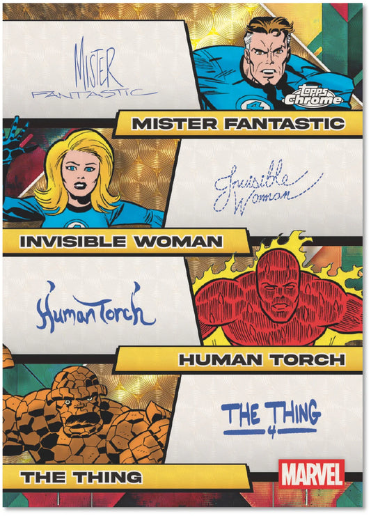 2025 Marvel Comics Chrome - Value Box