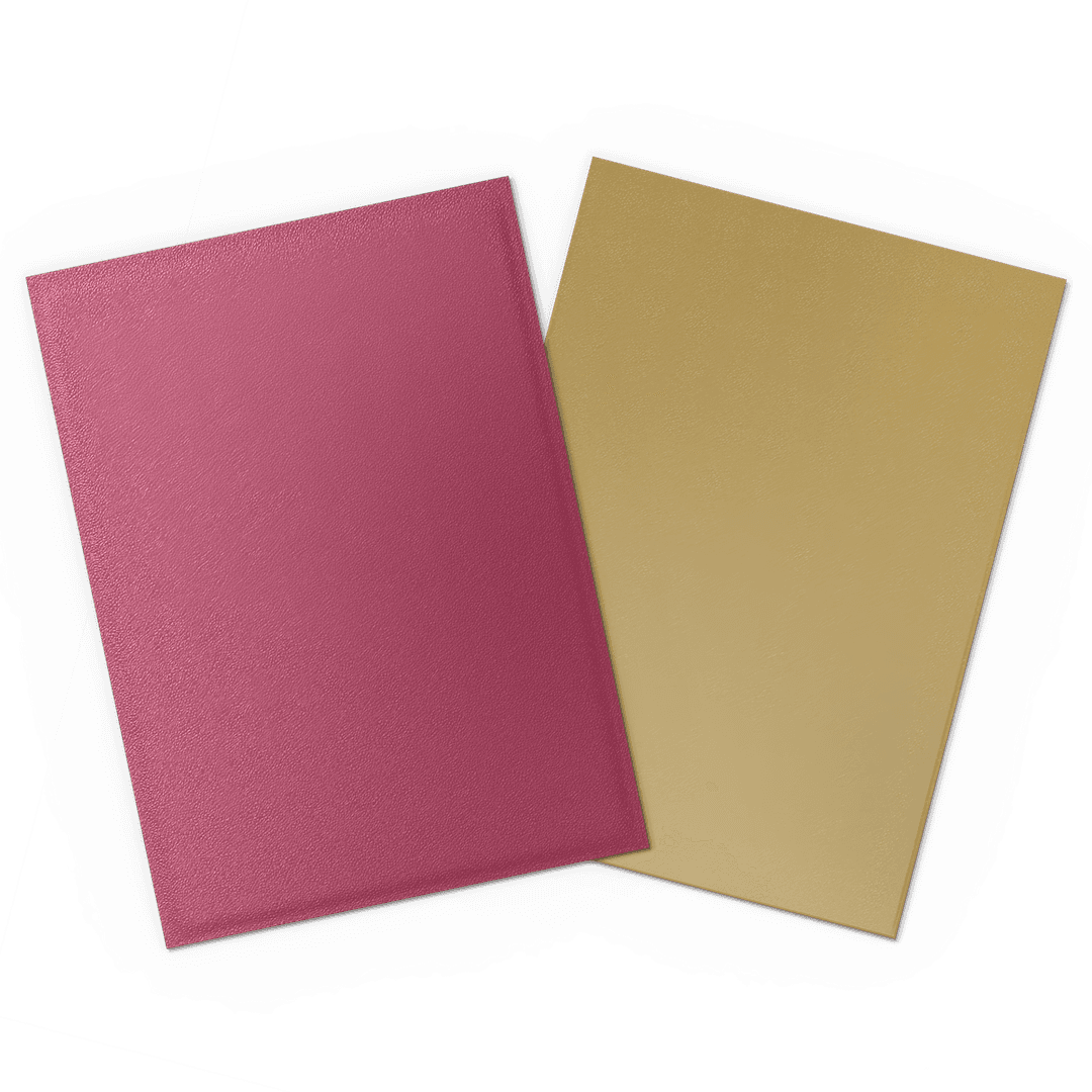 Pomegranate & Gold - Matte Dual Sleeves