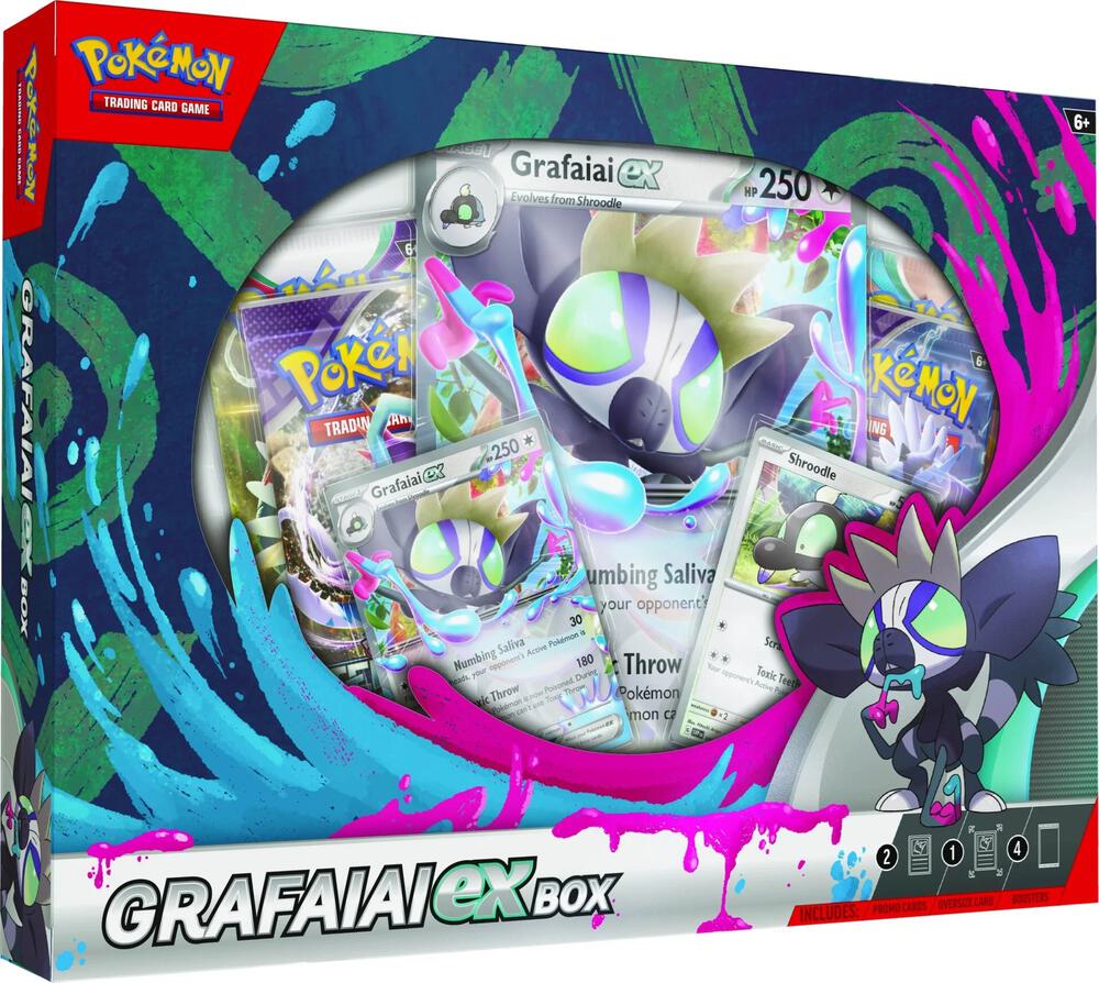Pokemon: Grafaiai ex Box