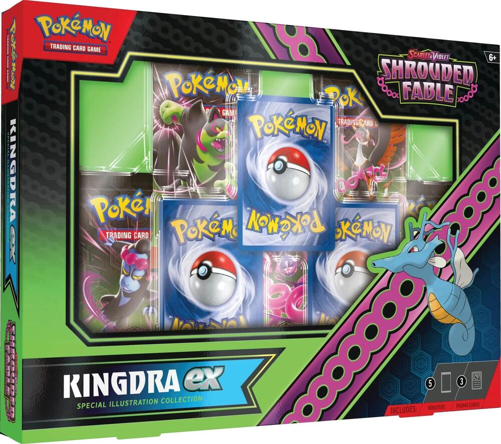 Pokemon: Scarlet & Violet Shrouded Fable - Kingdra ex Special Illustration Collection