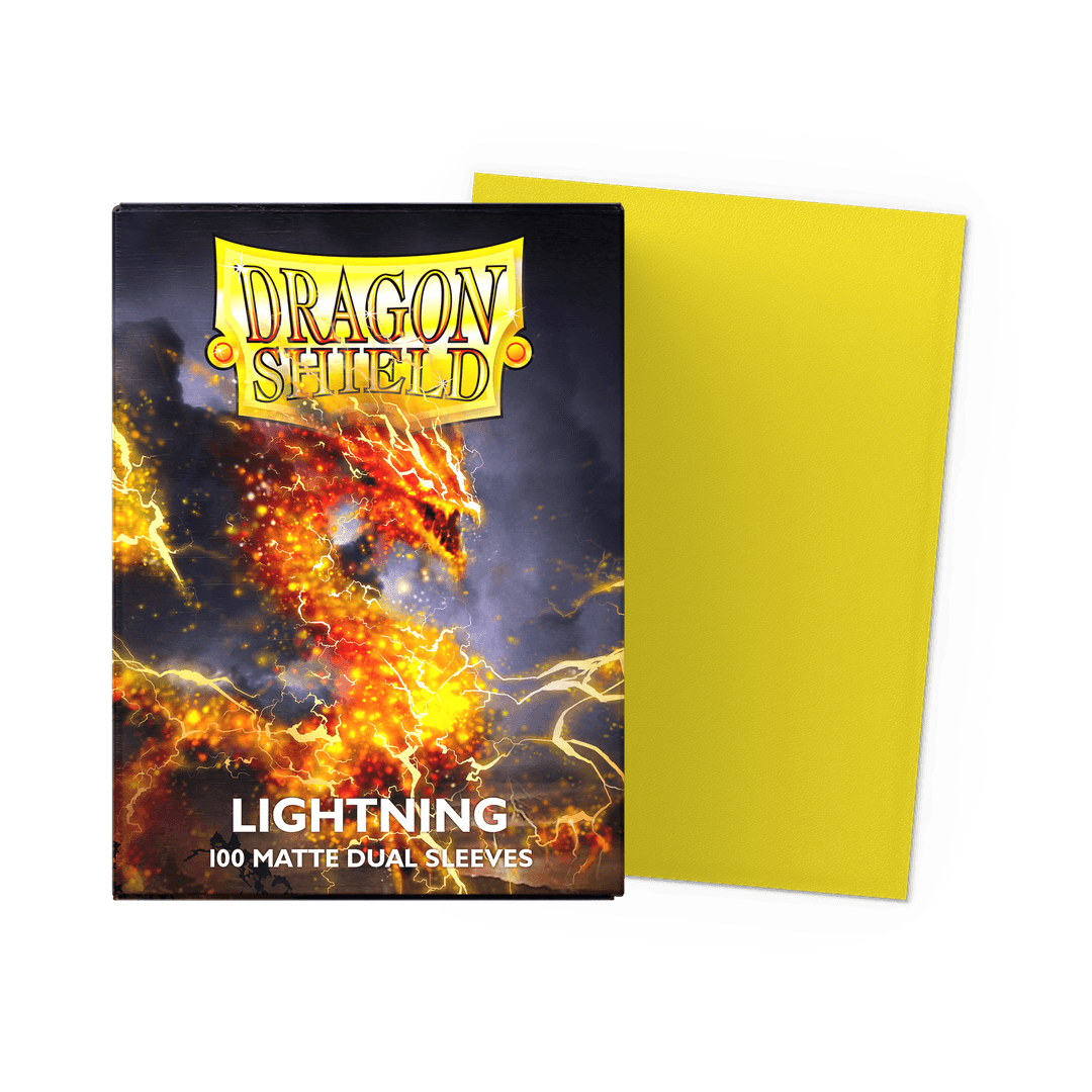 Lightning - Matte Dual Sleeves - Standard Size