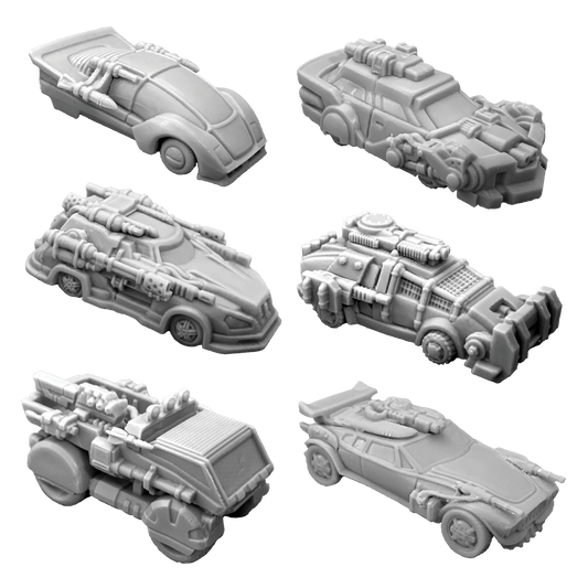 Car Wars - Two Player Starter Set: Blue / Green - Board Game