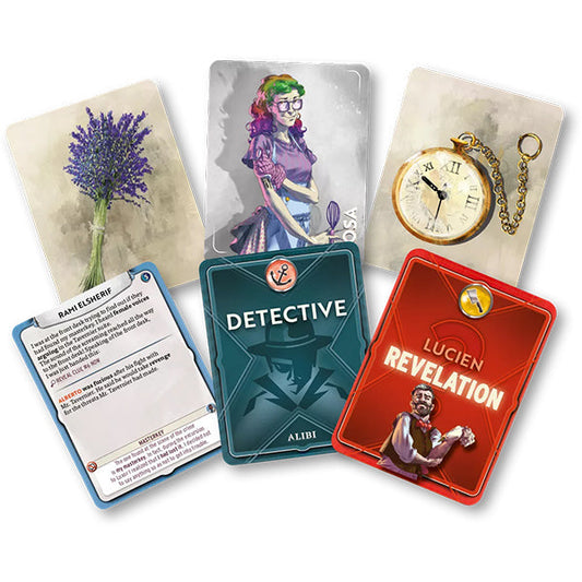 Alibi: 3 Intricate Mysteries - Board Game