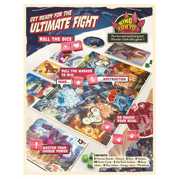 King Of Tokyo Duel - Board Game
