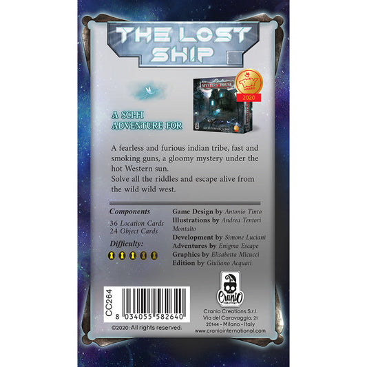 Mystery House - The Lost Ship Expansion - Board Game