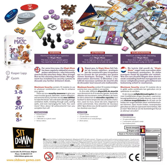 Magic Maze: Maximum Security - Board Game