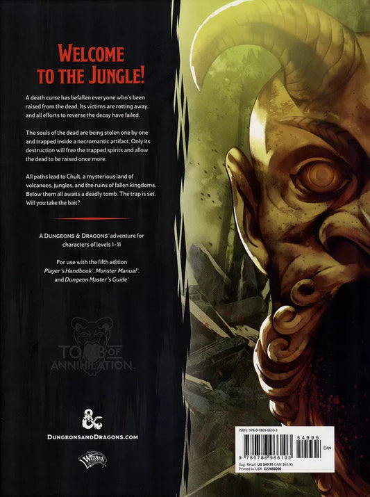 Dungeons & Dragons - Tomb of Annihilation - 5th Edition