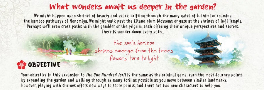 One Hundred Torii: Diverging Paths - Board Game