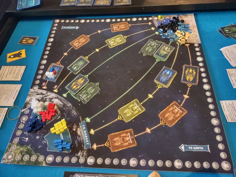 Lunar Rush - Board Game