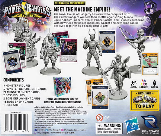 Power Rangers: Heroes of the Grid – Villain Pack 2: Machine Empire - Board Game