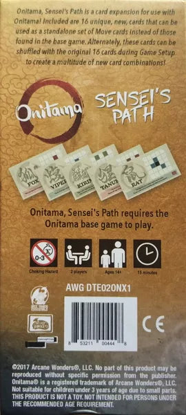 Onitama: Sensei's Path - Board Game