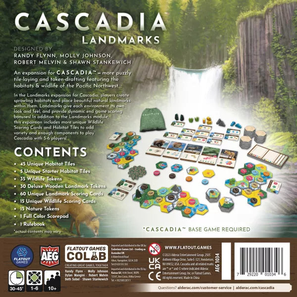 Cascadia: Landmarks Expansion - Board Game