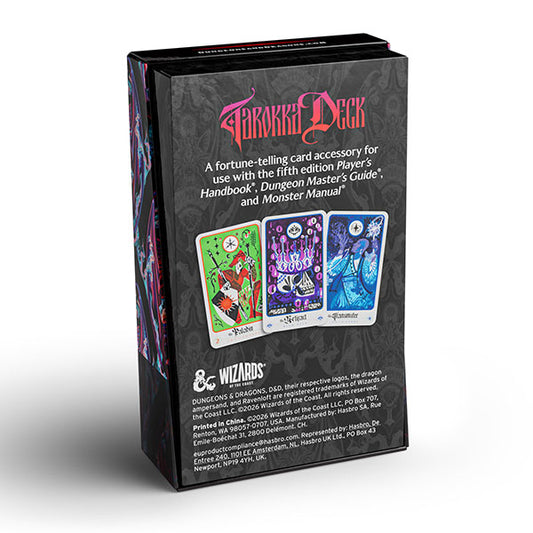 D&D, Ravenloft - The Horrors Within Tarokka Deck