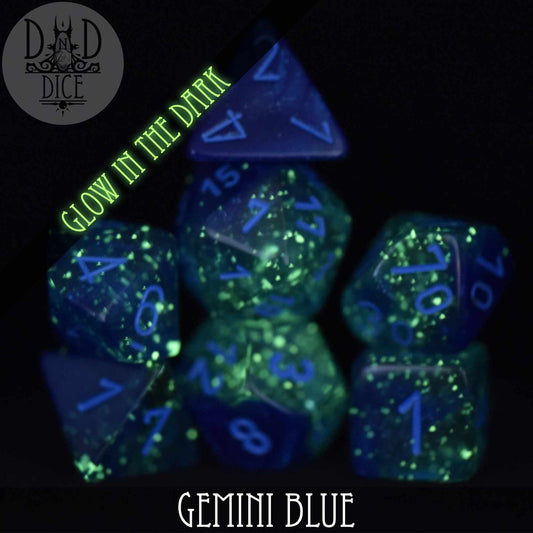 Gemini Blue Luminary (Glow in the Dark)