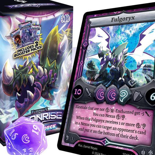 Moonrise Fulgoryx Starter Deck with 3 Packs