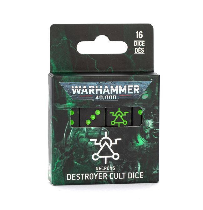 Necrons Destroyer Cult Dice – 4GS Games