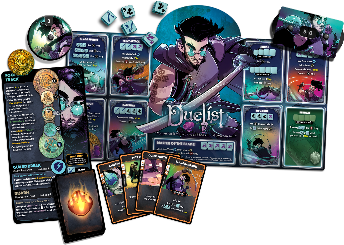 Dice Throne: Duelist - Hero Pack