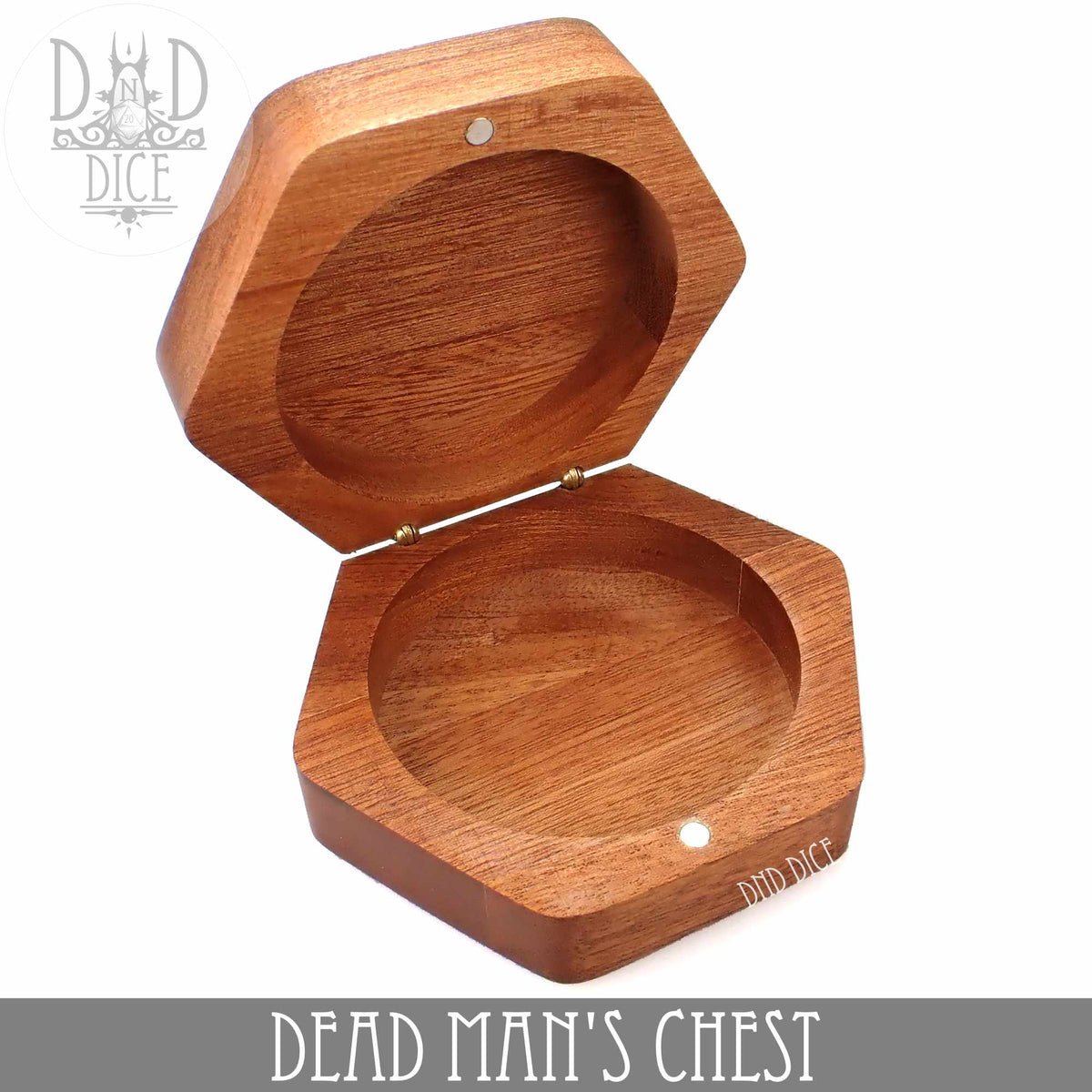 Dead Man's Chest Wood Dice Box