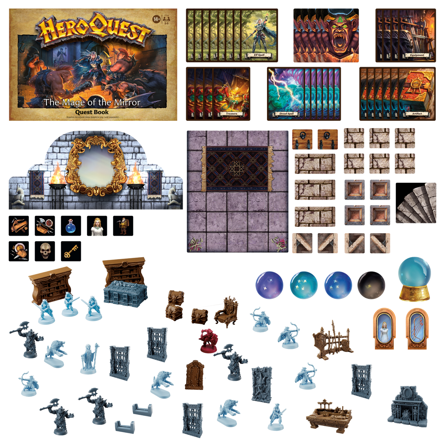 Heroquest: The Mage of the Mirror Quest Pack