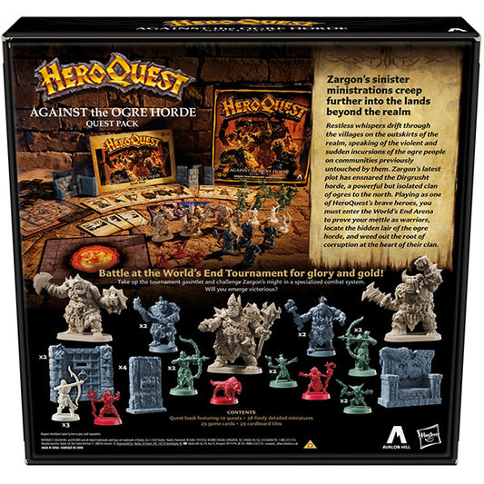 Heroquest: Against the Ogre Horde Quest Pack