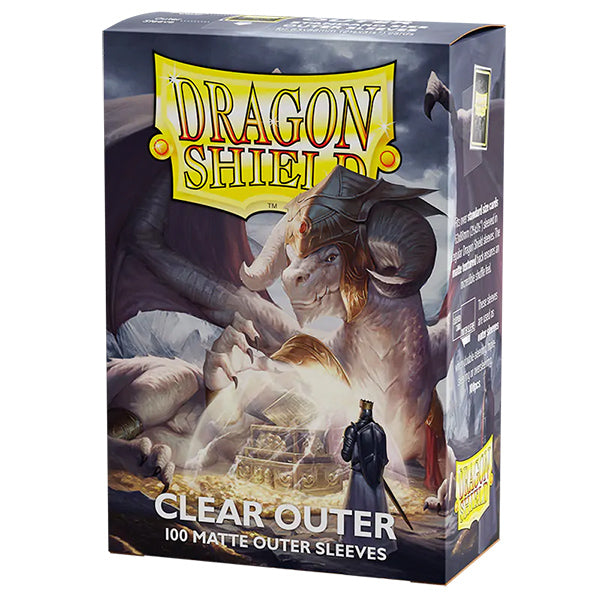 Clear Outer - Matte Sleeves - Standard Size