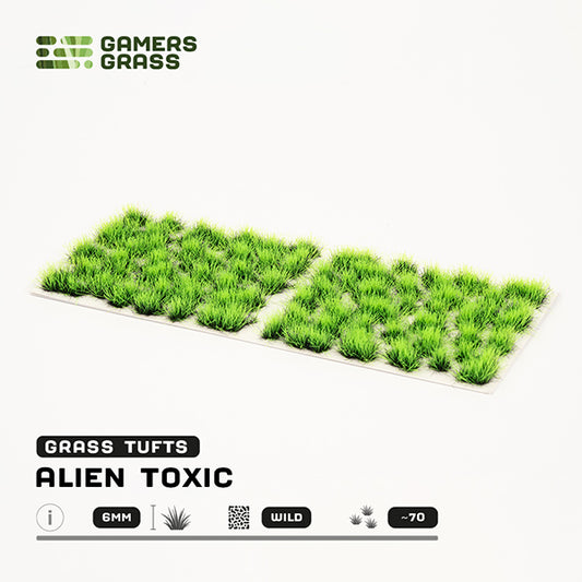 Alien Tufts- Toxic 6mm- Wild