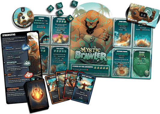 Dice Throne: Mystic Brawler - Hero Pack