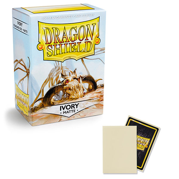 Ivory - Matte Sleeves - Standard Size