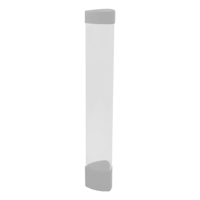 Playmat Tube with Dice Cap - White