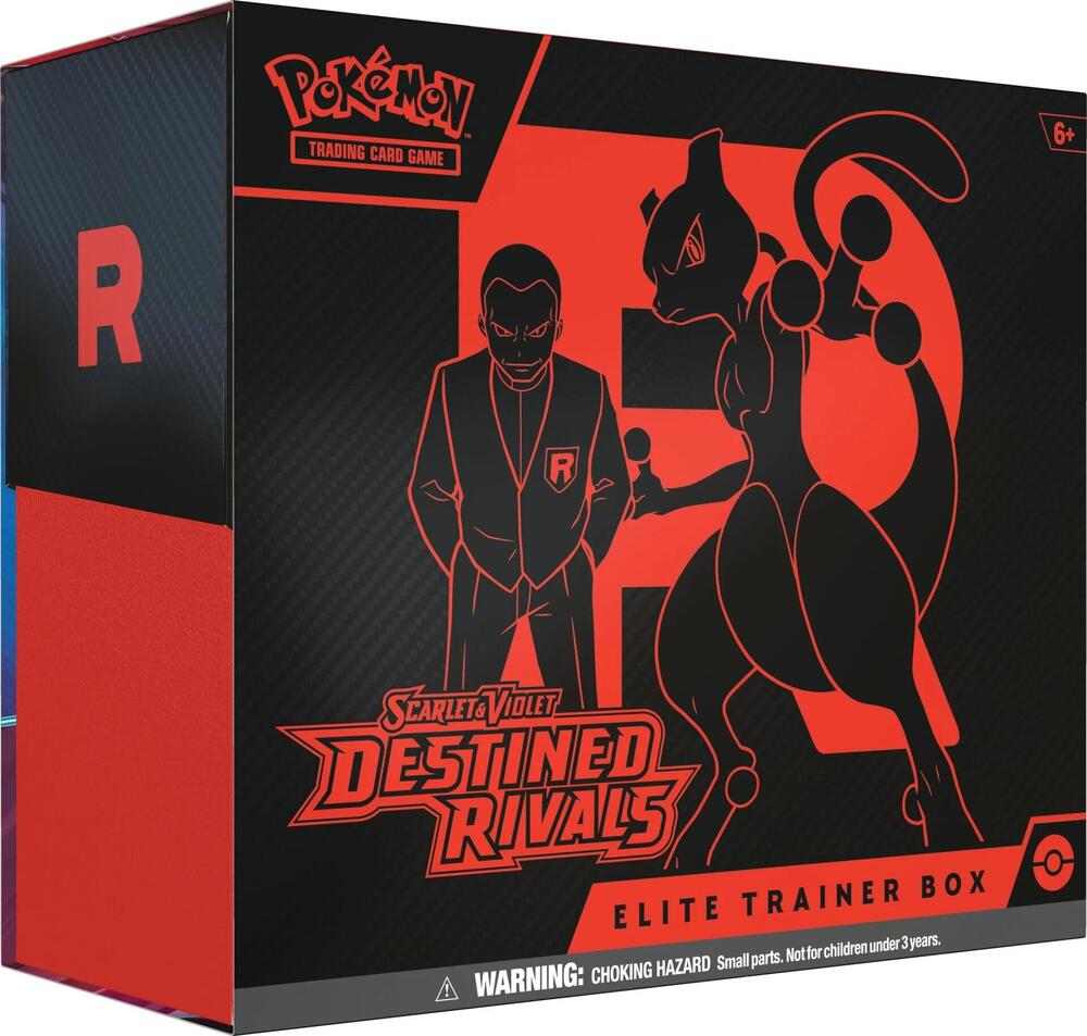 Scarlet & Violet 10 Destined
Rivals- Elite Trainer Box