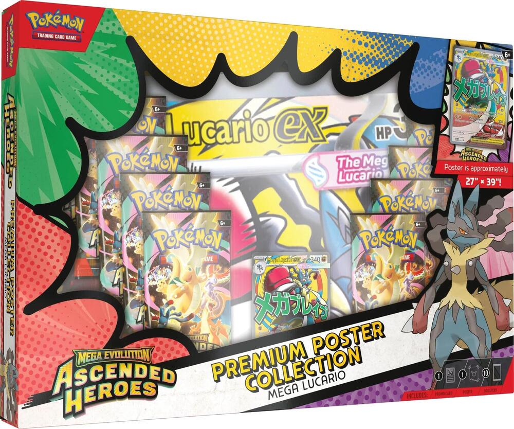Mega Evolution: Ascended Heroes: Premium Poster Collection