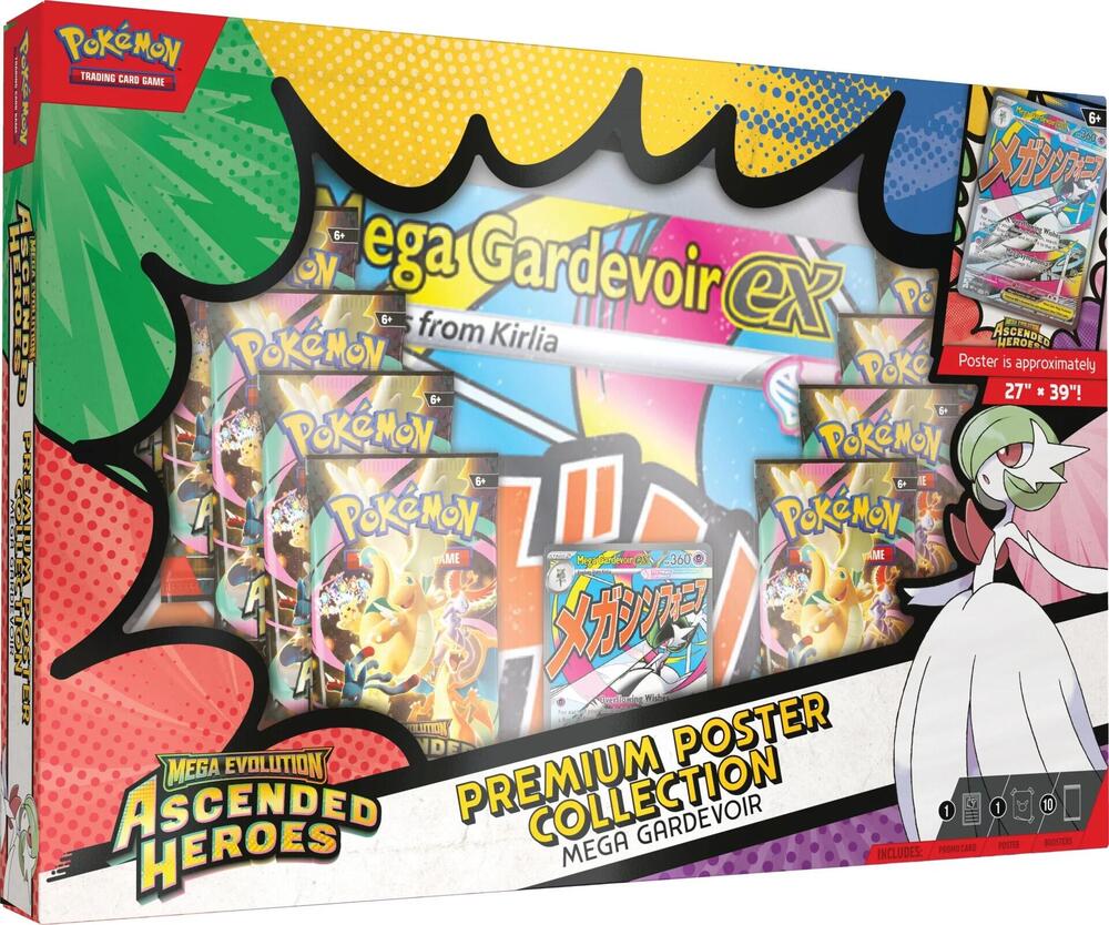 Mega Evolution: Ascended Heroes: Premium Poster Collection