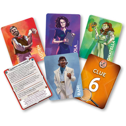 Alibi: 3 Intricate Mysteries - Board Game