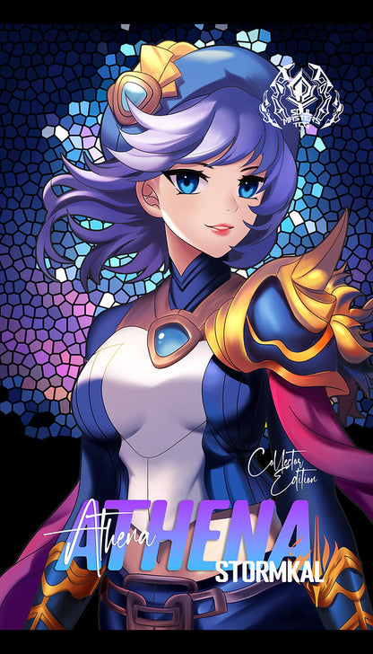Athena Collector Set - Limited Edition Qty 200 Playmat w/bag- Grided