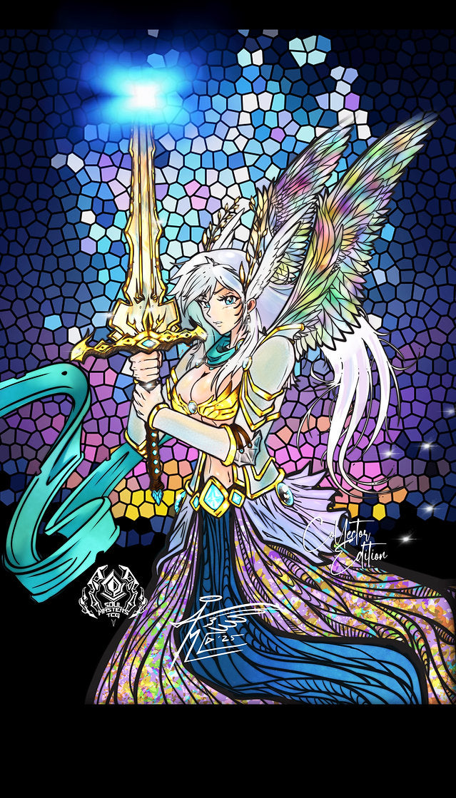 Art by Themagiaisot Collector Set - Limited Edition Qty 200 Playmat w/bag- Grided