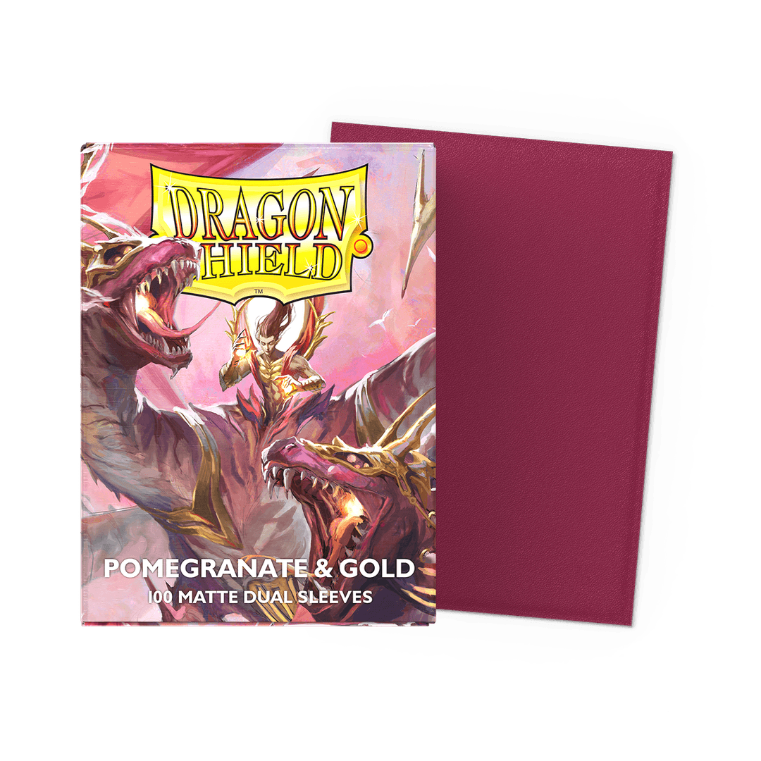 Pomegranate & Gold - Matte Dual Sleeves