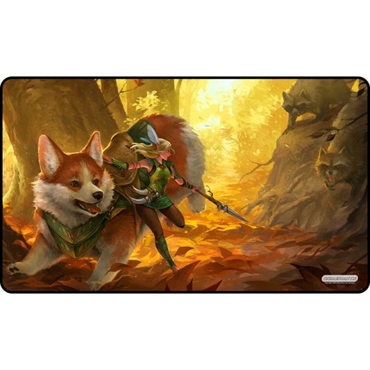 Playmat: Corgi & Elf