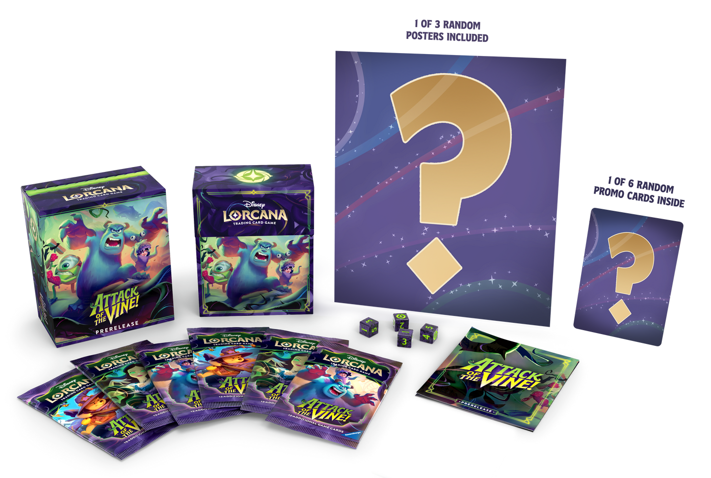 Disney Lorcana: Attack of the Vine! Prerelease Kit