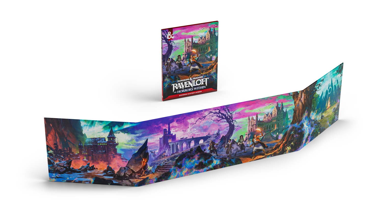 D&D, Ravenloft - The Horrors Within DM Screen
