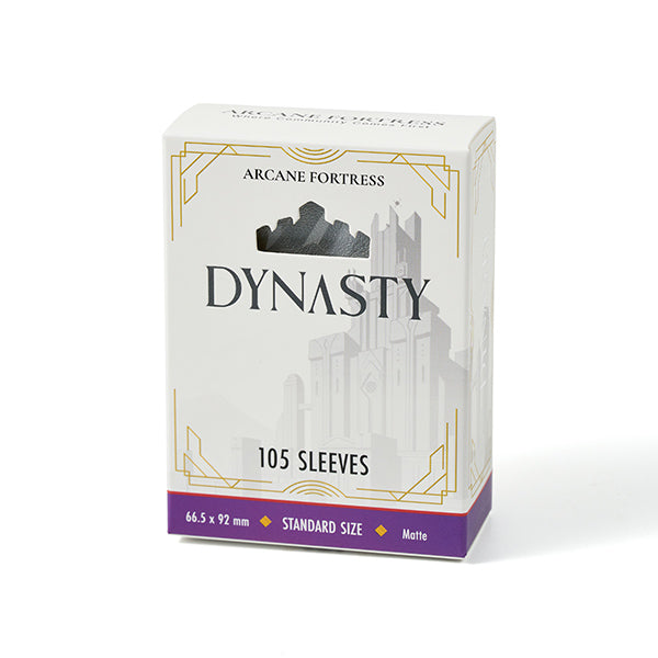 Arcane Fortress - Dynasty - Matte- Card Sleeves (105 ct)