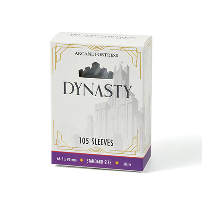 Arcane Fortress - Dynasty - Matte- Card Sleeves (105 ct)