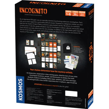 Masters Of Crime: Incognito - Board Game