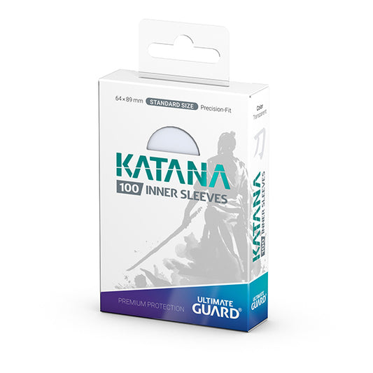 Katana Inner Sleeves Standard Size (100) - Transparent